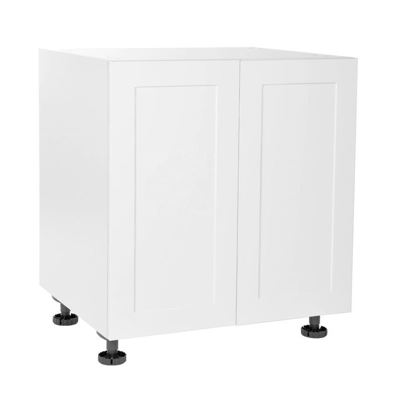Villa/appartement de couleur de placage personnalisé Armoires de cuisine brillantes Porte avec finition durable