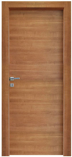 En bois massif en MDF, placage YALIG imperméable à l'eau, porte d'intérieur en bois personnalisée, portes intérieures de design moderne.