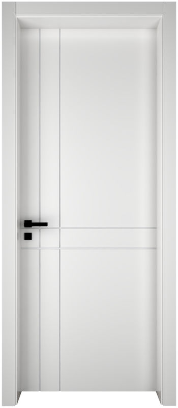 En bois massif en MDF, placage YALIG imperméable à l'eau, porte d'intérieur en bois personnalisée, portes intérieures de design moderne.
