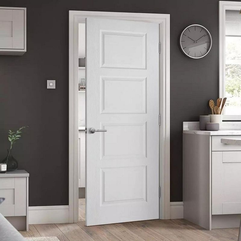 YALIG Maison moderne intérieure Porte en bois avec ouverture latérale et caractéristique imperméable