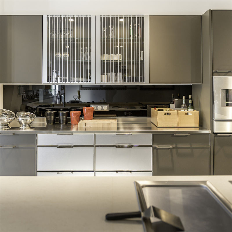 Cuisine modulaire en pierre de quartz pour Alibaba 2022 Luxe