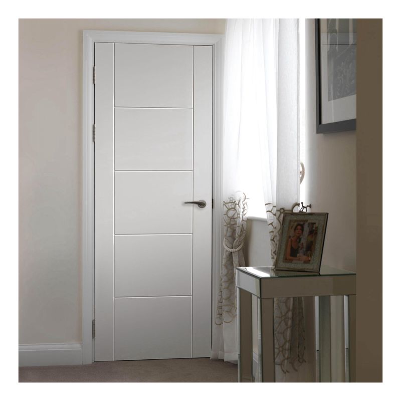 Porte intérieure en bois massif pour chambre d'hôtel 190-210cm Porte en bois