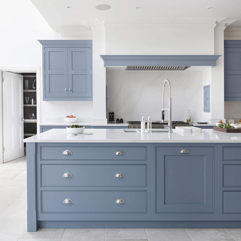 Armoire de cuisine de style Shaker très ODM / OEM pour cuisine moderne haut de gamme de luxe sur mesure