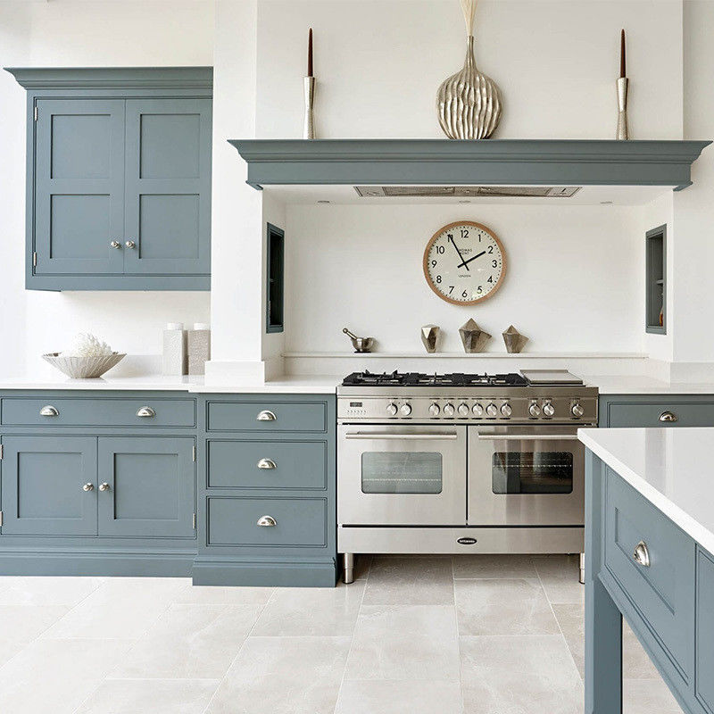 Armoire de cuisine de style Shaker très ODM / OEM pour cuisine moderne haut de gamme de luxe sur mesure