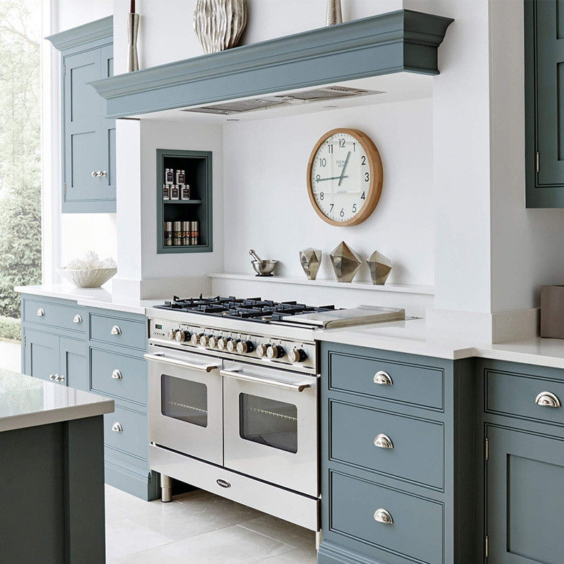 Armoire de cuisine de style Shaker très ODM / OEM pour cuisine moderne haut de gamme de luxe sur mesure