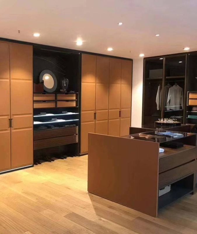 Armoires de chambre en bois de style moderne pour la maison Villa Hôtel et appartement à un prix abordable