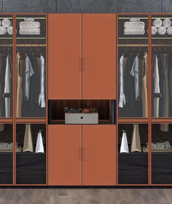 Armoires de chambre en bois de style moderne pour la maison Villa Hôtel et appartement à un prix abordable