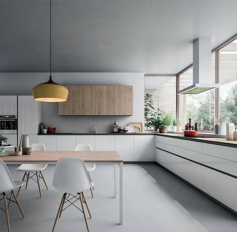 Dans le monde entier, un ensemble de meubles en bois blanc personnalisé de style chinois pour villa / appartement