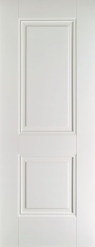 Matériau MDF Taille personnalisée Porte intérieure blanche avec cadre et ouverture latérale