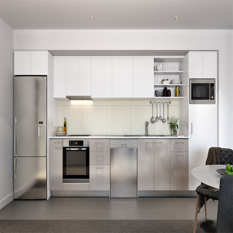 Traitement de la surface de laque Armoires de cuisine haut de gamme de style moderne pour votre cuisine de rêve