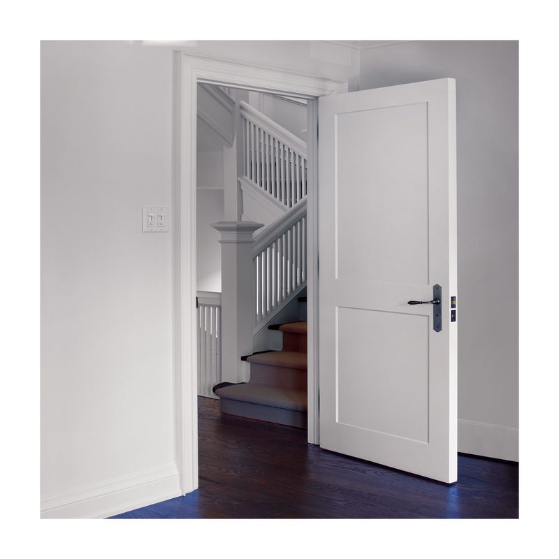 Porte de chambre à l' intérieur de sécurité imperméable à l' eau YALIG Porte personnalisée de luxe en bois classique