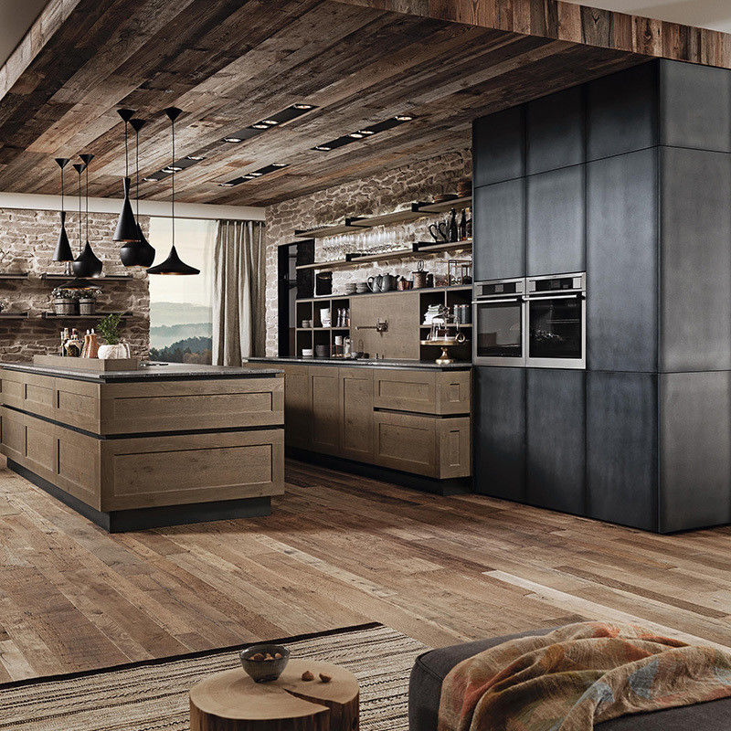 Armoire murale de cuisine de style Shaker avec carcasse en contreplaqué