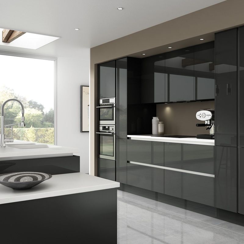 Armoires de cuisine modulaires populaires en bois massif Vintage meubles et accessoires de designers