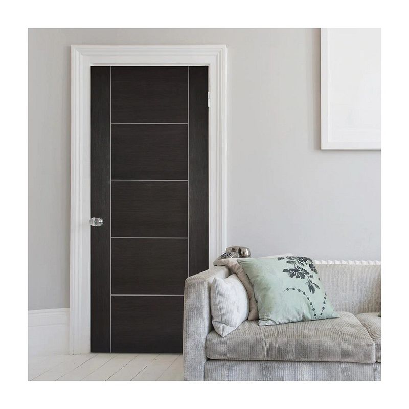 Porte en bois pour ouverture latérale