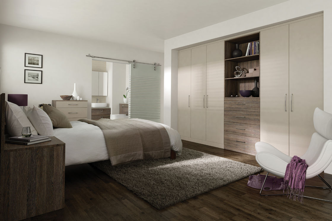 Tableau MR HDF Style de design contemporain Armoire de rangement pour les meubles de chambre