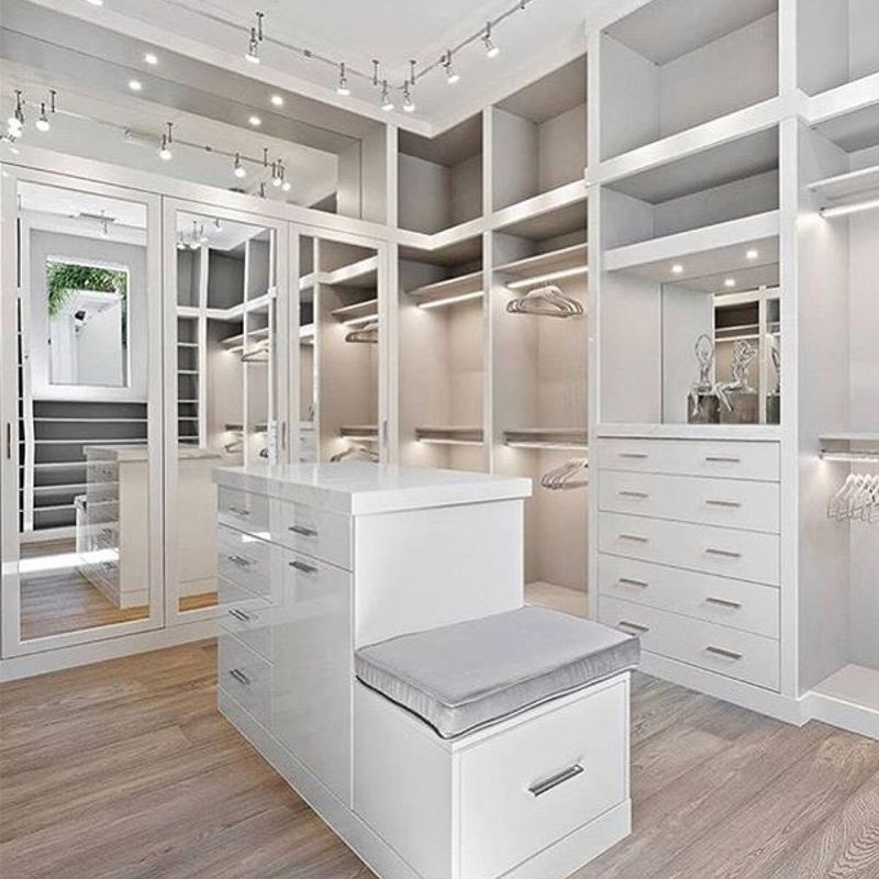 Meubles de rangement personnalisés pour chambre à coucher Villa inspirée et populaire
