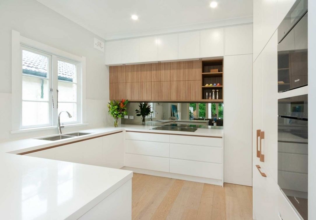Armoires de cuisine australiennes de meubles verts brillants pour les clients modernes et les maisons