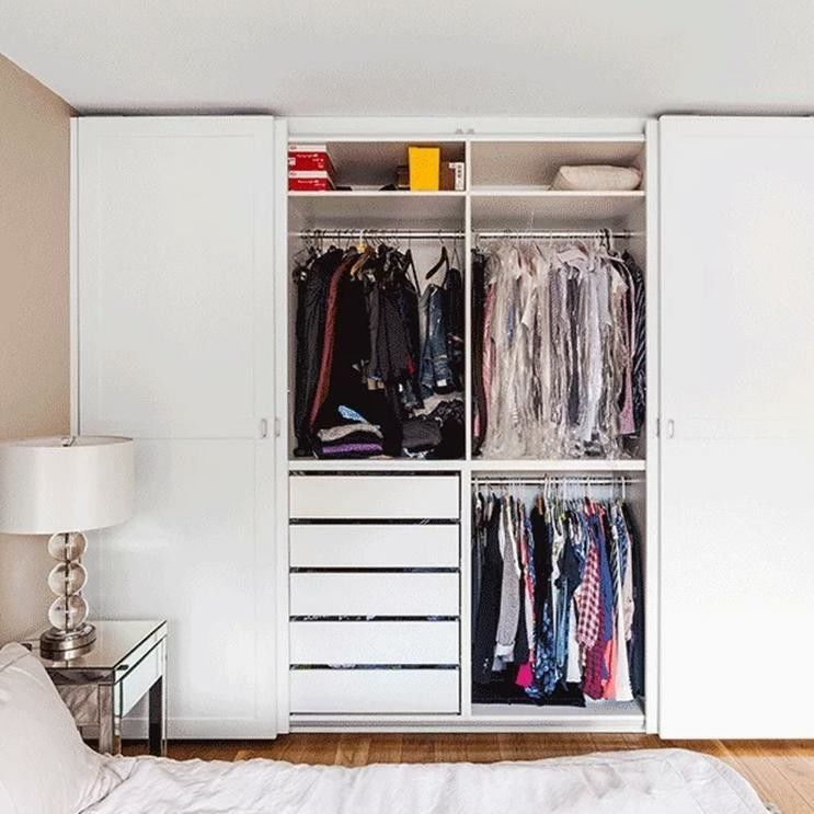 Spécifications complètes Taille personnalisée Armoire de luxe intégrée au design contemporain