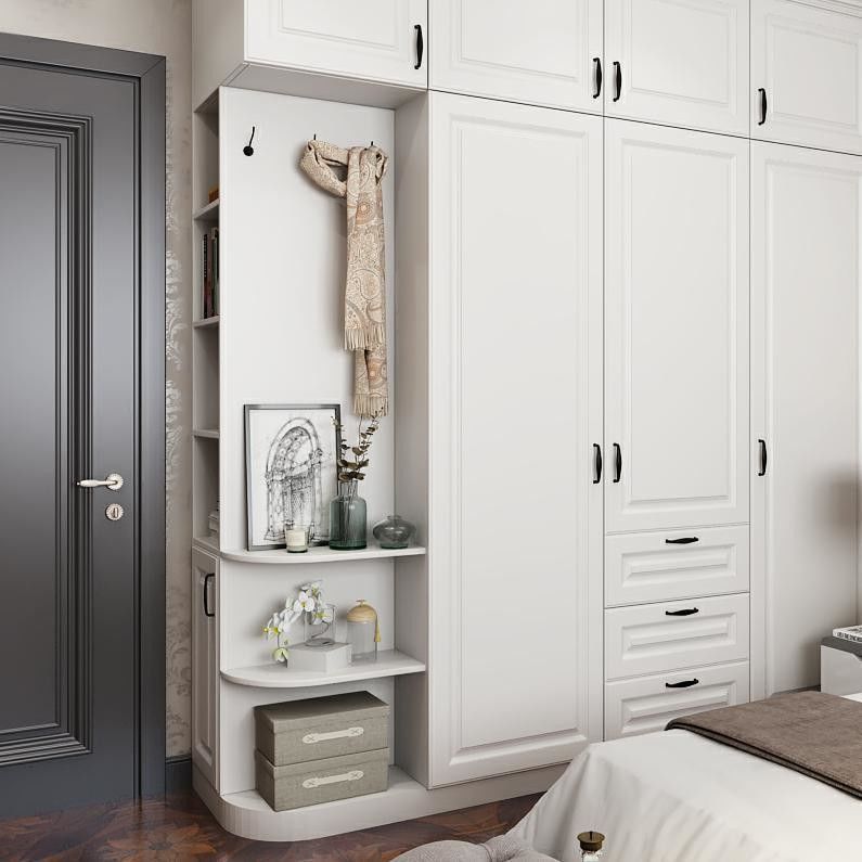 Spécifications complètes Taille personnalisée Armoire de luxe intégrée au design contemporain