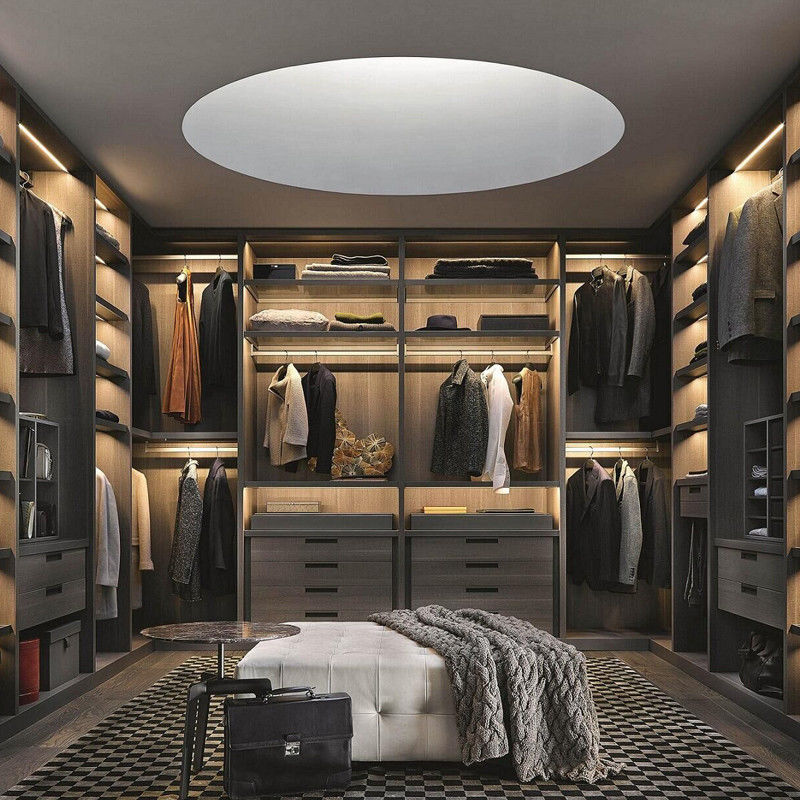Armoire à porte coulissante de style moderne pour chambre haute 2023 Design personnalisable