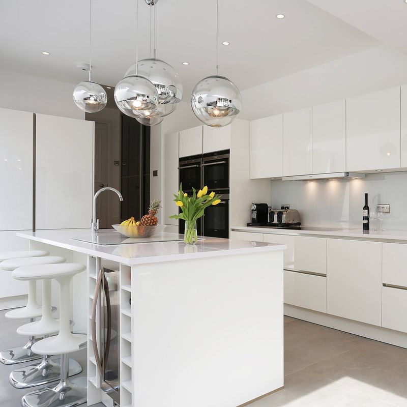Armoire de cuisine mobile tout-en-un de style moderne