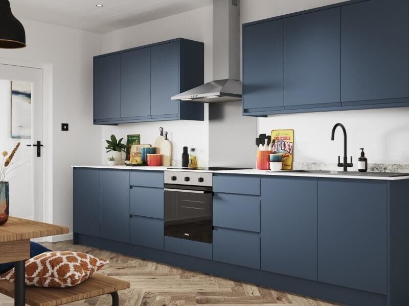 Ensemble de meubles de cuisine ODM / OEM Conception MDF personnalisée pour les maisons modernes aux Philippines