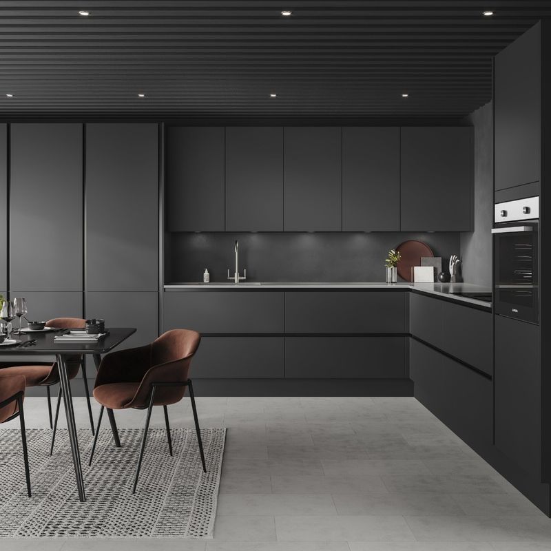 La conception de la porte en laque moderne de YALIG pour les armoires de cuisine en bois