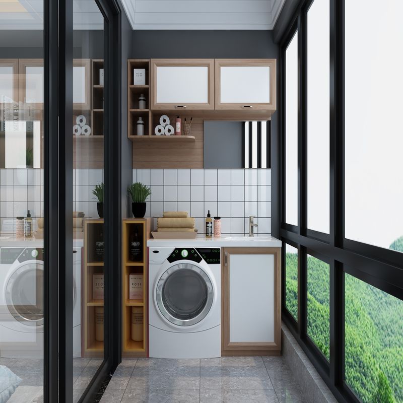 Armoire de rangement de linge imperméable à l'eau avec conception 3D