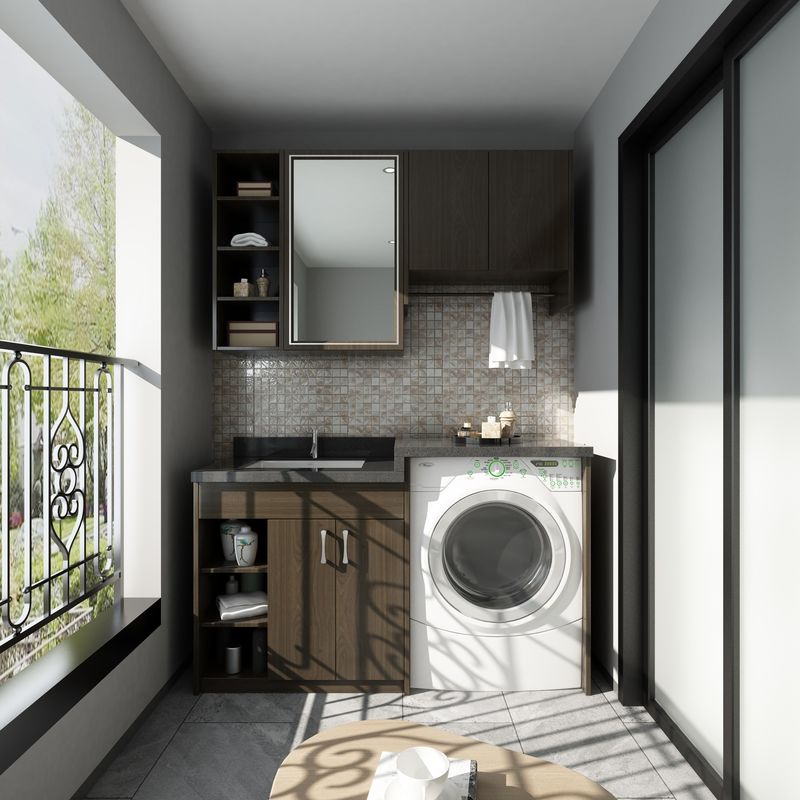 Armoire de rangement de linge imperméable à l'eau avec conception 3D