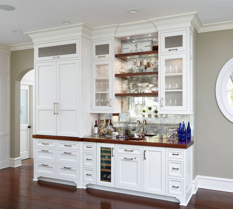 MR HDF Euro Style Meubles personnalisés pour la maison Bar à vin de luxe Compteur haut de gamme Modern Home Bar Rack Vin