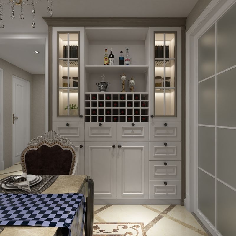 Couleur personnalisée Meubles modernes Armoire de bar à vin pour décoration de salon
