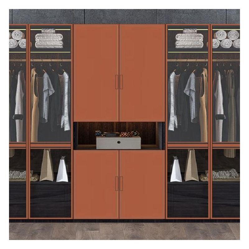 Armoire en verre élégant avec lumière LED pour les dessins du client