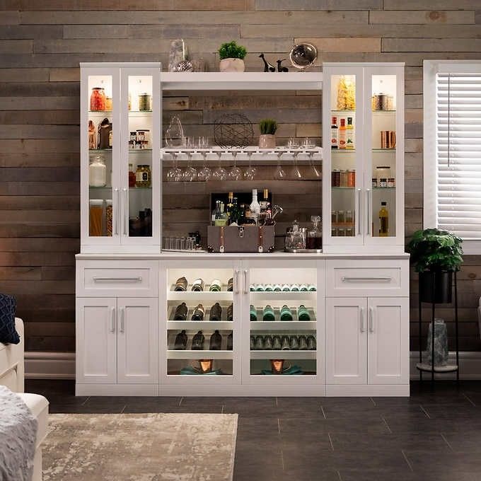 Couleur personnalisée Meubles modernes Armoire de bar à vin pour décoration de salon