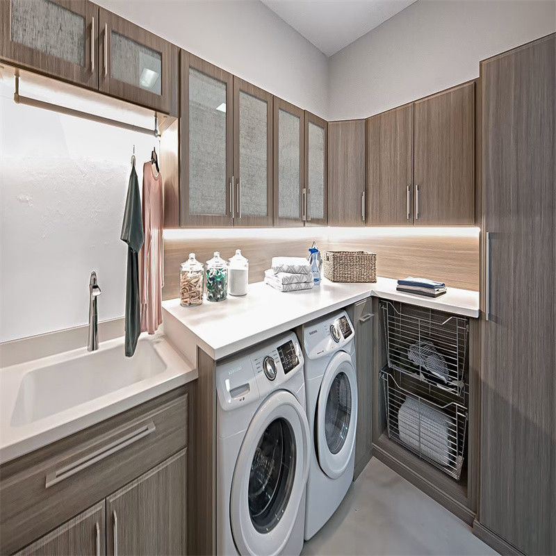 YALIG Armoire de linge extérieure personnalisée Meubles pour la maison Armoires à linge avec bassin en option