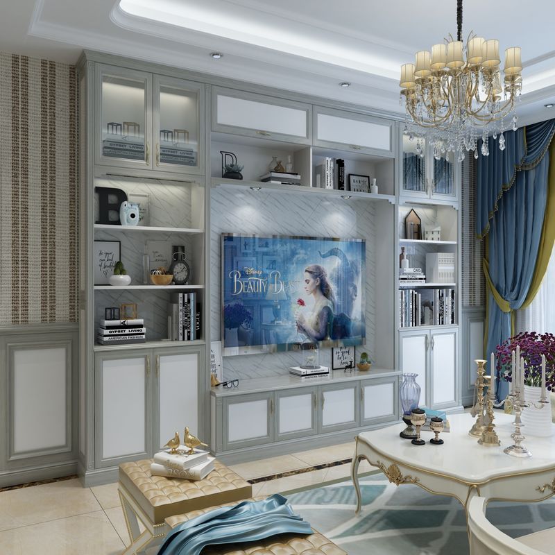 Décoration de la maison de design moderne Meubles de salon meubles de téléviseur meuble murale pour vente populaire