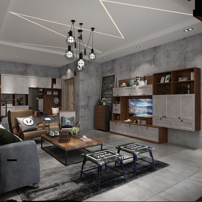 Décoration de la maison de design moderne Meubles de salon meubles de téléviseur meuble murale pour vente populaire