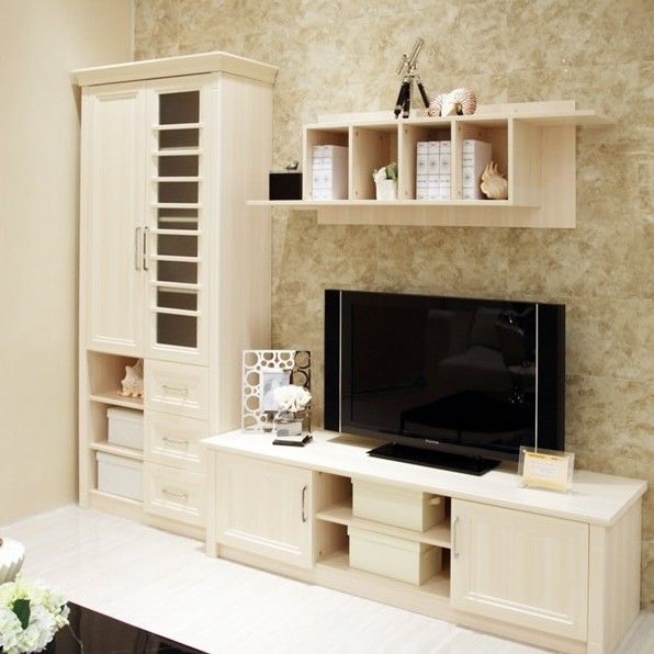 Ligne propre Armoire de rangement pour le salon Meubles de salon