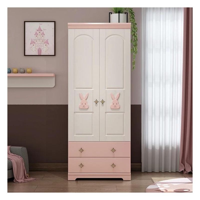 Décoration d'animaux mignons Armoire en bois massif pour les meubles de maison et le design écologique