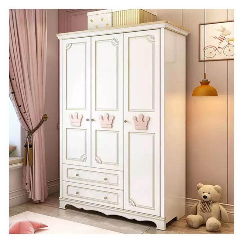 Décoration d'animaux mignons Armoire en bois massif pour les meubles de maison et le design écologique