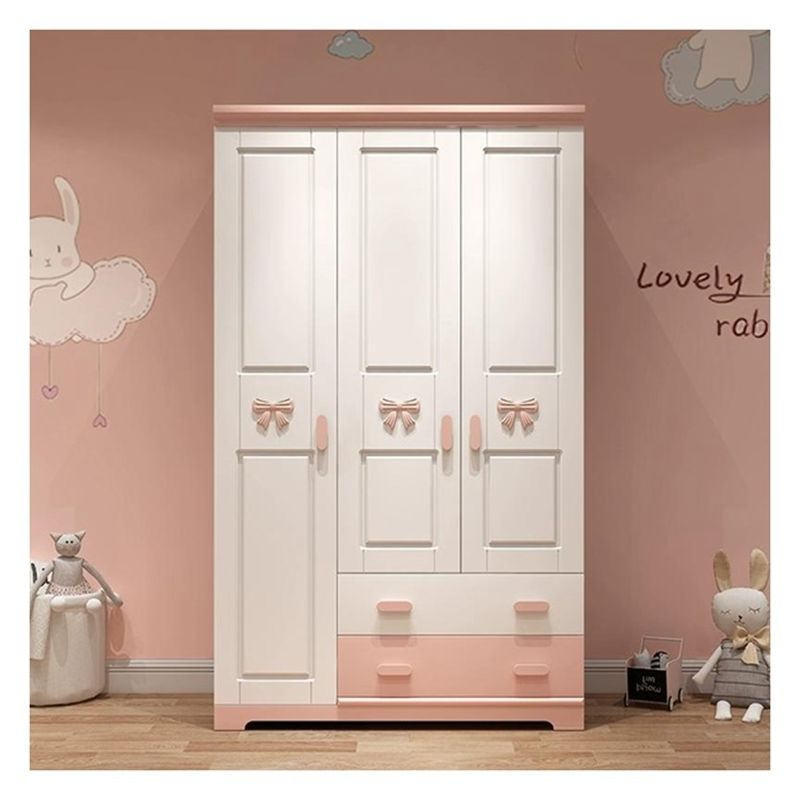 Décoration d'animaux mignons Armoire en bois massif pour les meubles de maison et le design écologique