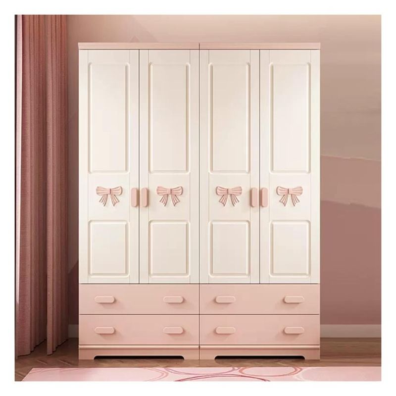 Décoration d'animaux mignons Armoire en bois massif pour les meubles de maison et le design écologique