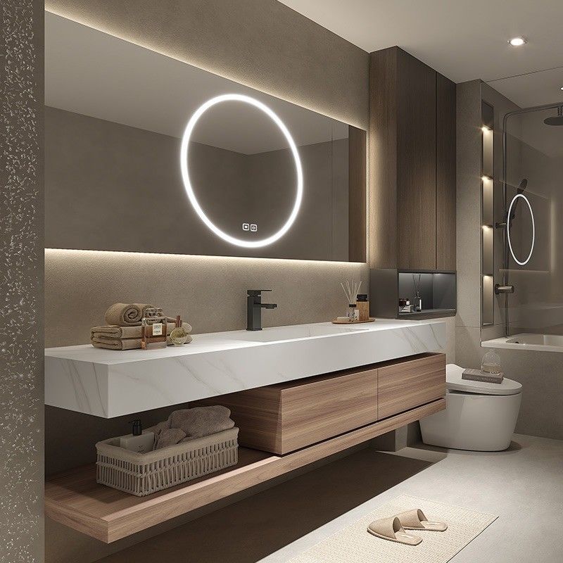 Meubles d'hôtel Vanité de salle de bain de style euro avec un design moderne et une largeur de 38-46