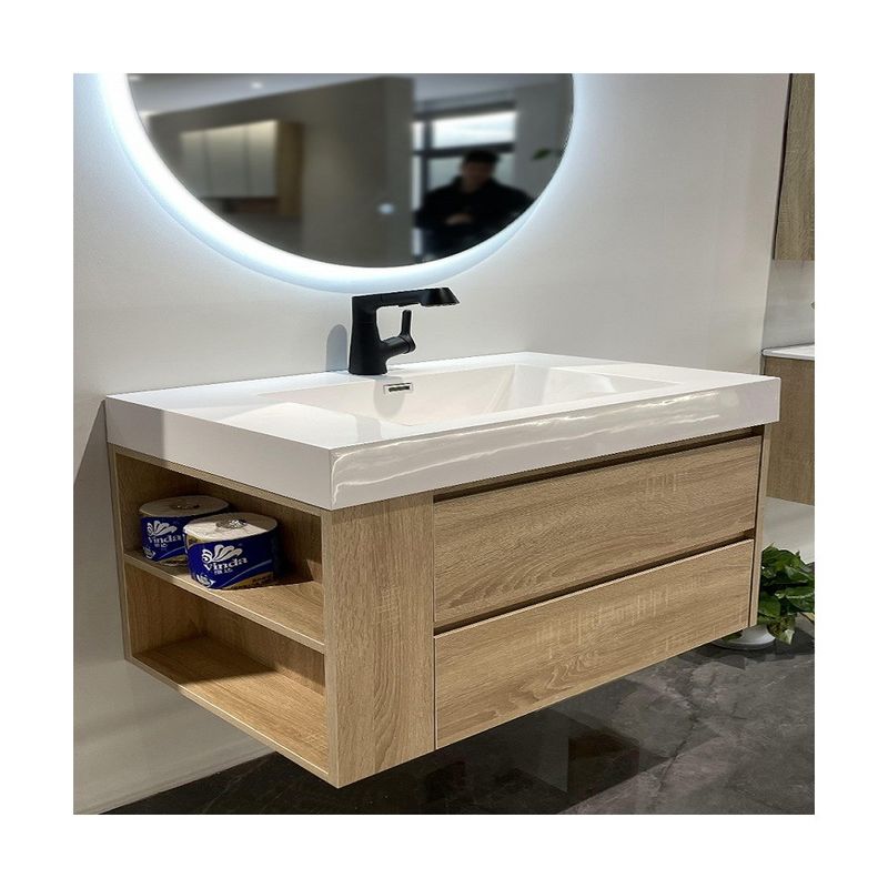 Meubles de salle de bains d'hôtel Taille personnalisée Étanche à l'eau et économe en place