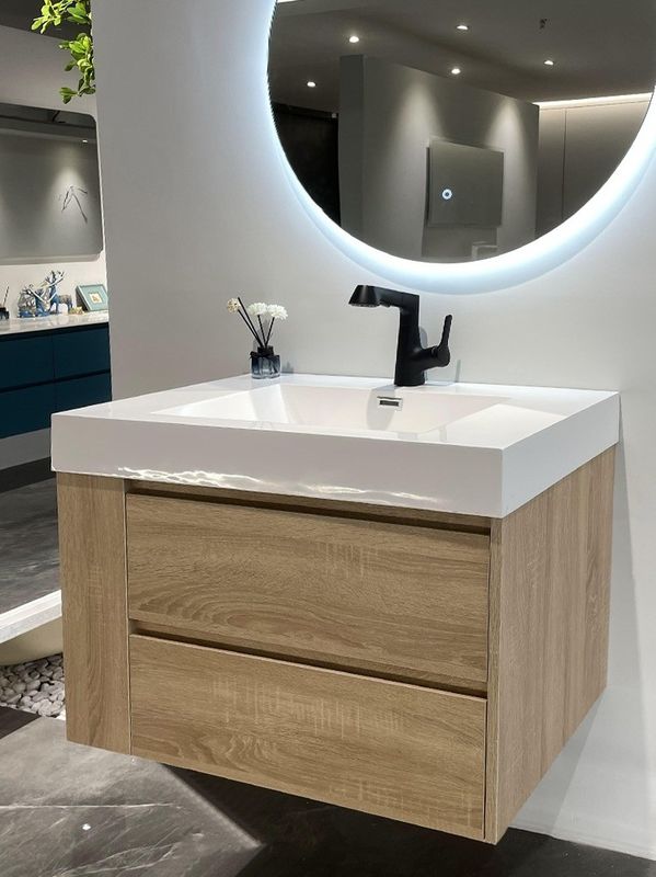 Meubles de salle de bains d'hôtel Taille personnalisée Étanche à l'eau et économe en place