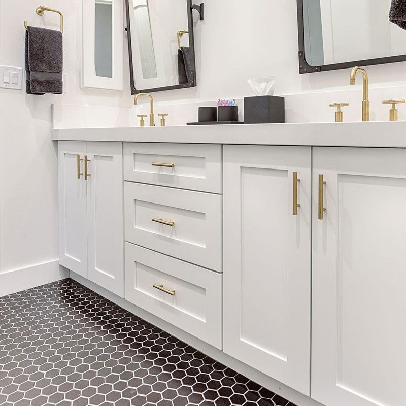 30-48 pouces MDF armoire debout vanité salle de bain chinoise vanité avec évier et miroir