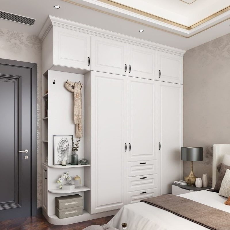 Matériau haut de gamme M. Hdf Armoire en carton Armoire de chambre personnalisée en bois