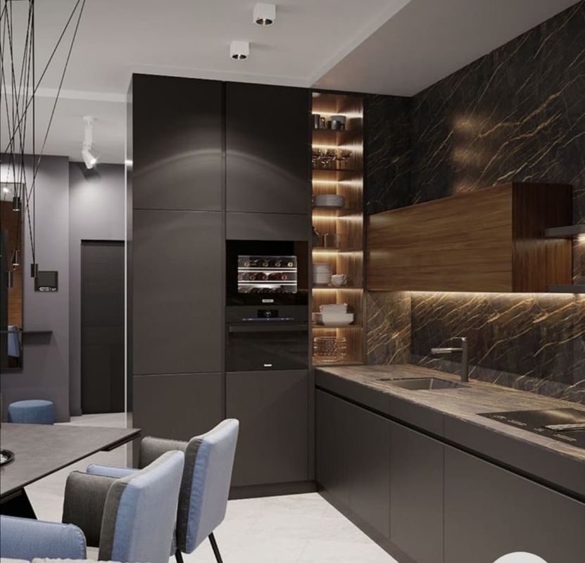 YALIG ensemble de porte-épices en bois indépendant pour armoire de cuisine européenne légère à plan ouvert