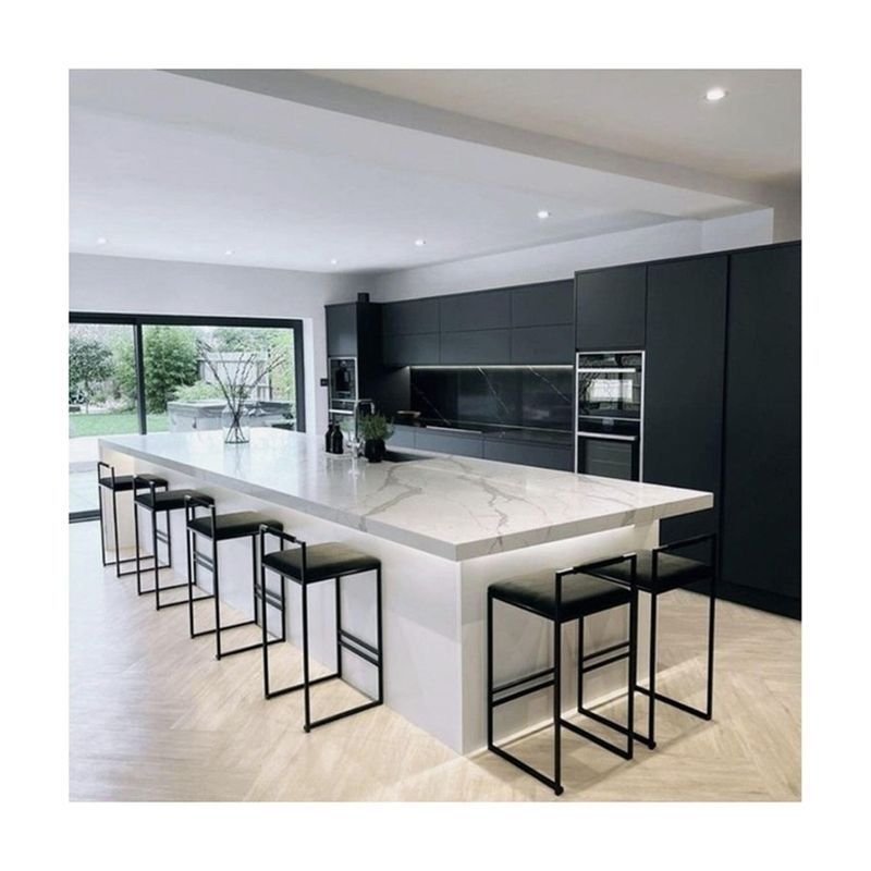 Blum Lazy Susan tiroir de rangement diapositive pour YALIG Modèle moderne 3D Design Armoire de cuisine