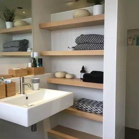 Couleur personnalisée 60 pouces évier unique bois de teck vanité salle de bain avec carcasse en MDF
