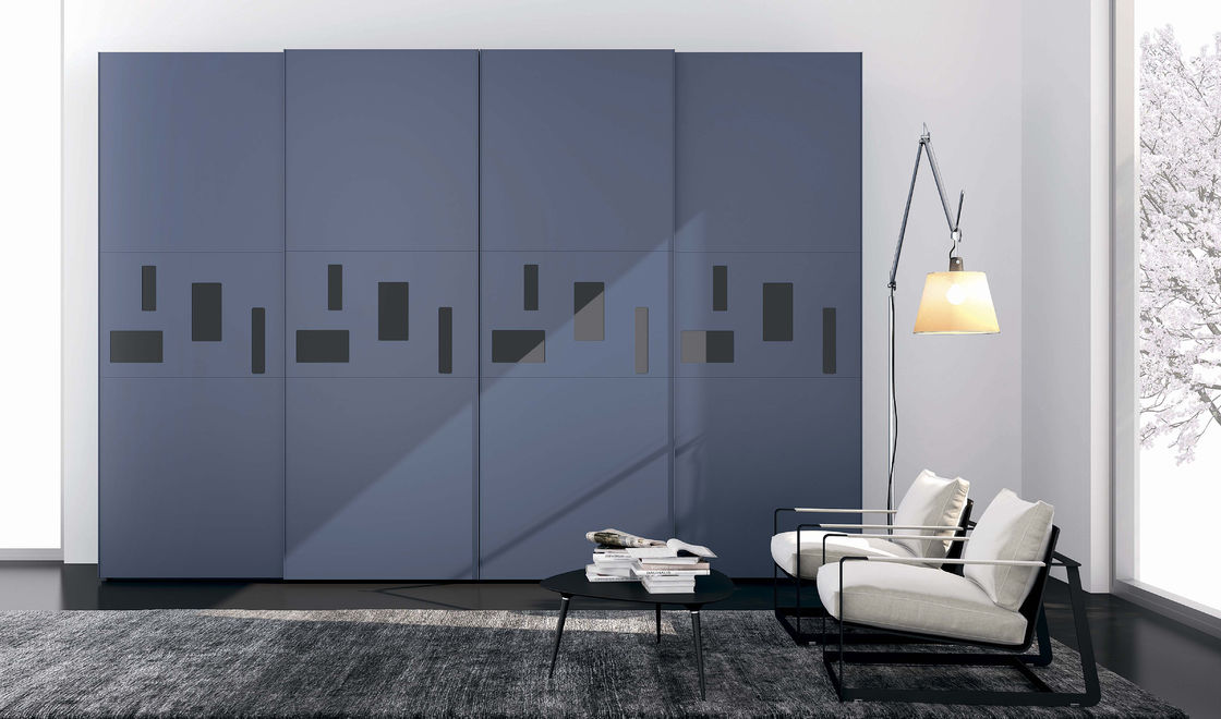 Moderne PANEL extensible de style bois porte coulissante placard rangement garde-robe pour la chambre